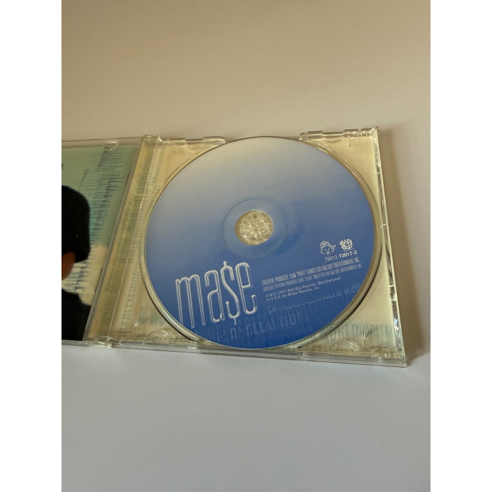 Mase Harlem World CD 1997 Bad Boy Records Hip Hop Rap 78612-73017-2 - Picture 3 of 3